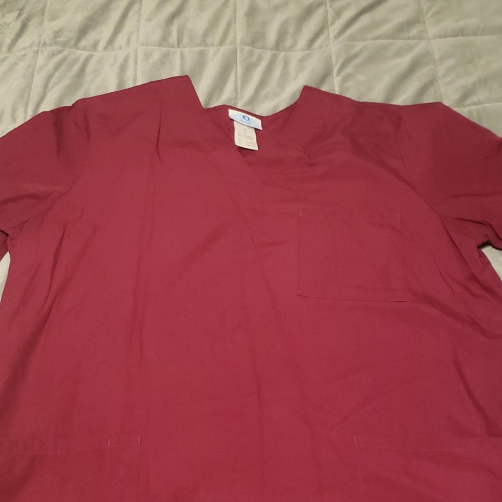 Maroon Women's Scrub Top SB Scrubs